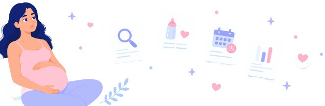 Curious mom exploring interactive parenting tools