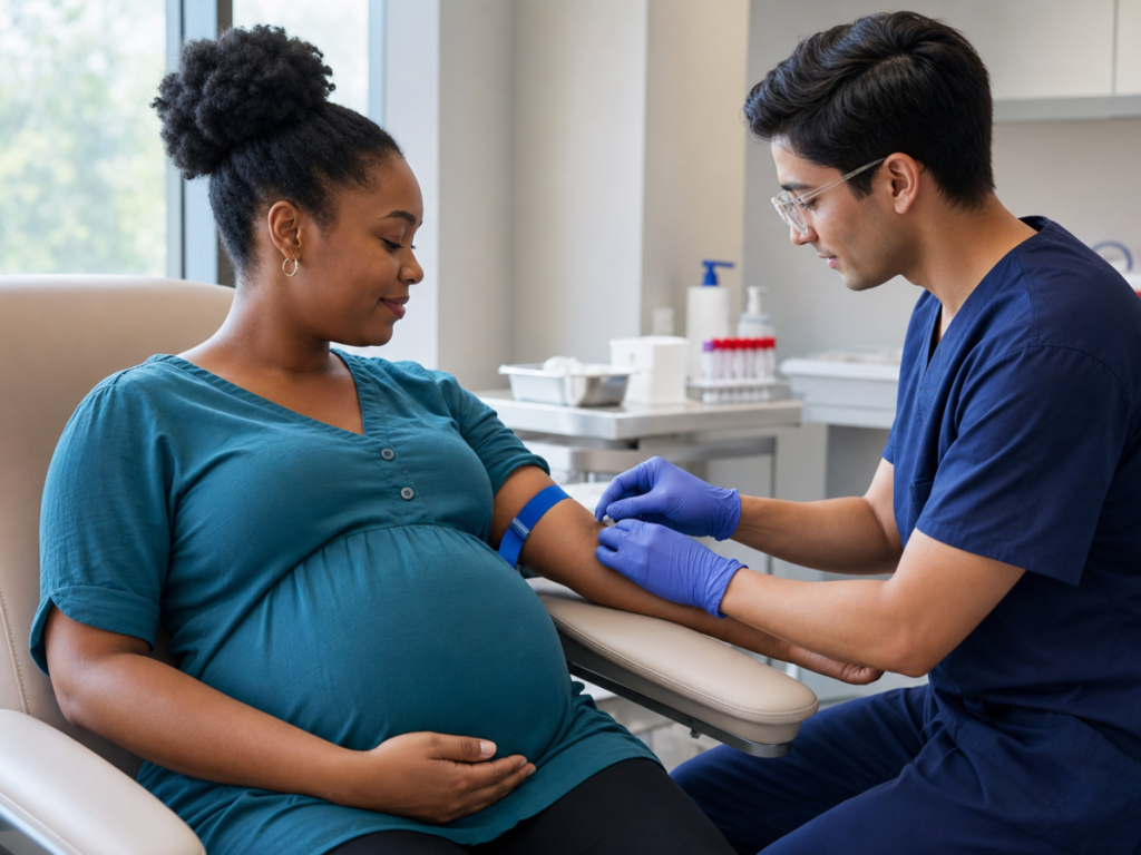 Routine blood tests in pregnancy