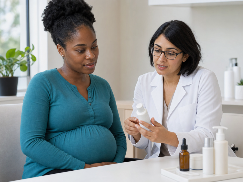 Skin care and hair treatments during pregnancy