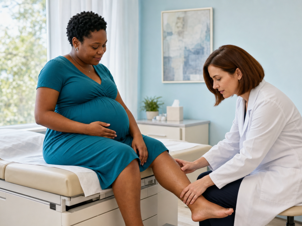 Swelling and edema in pregnancy