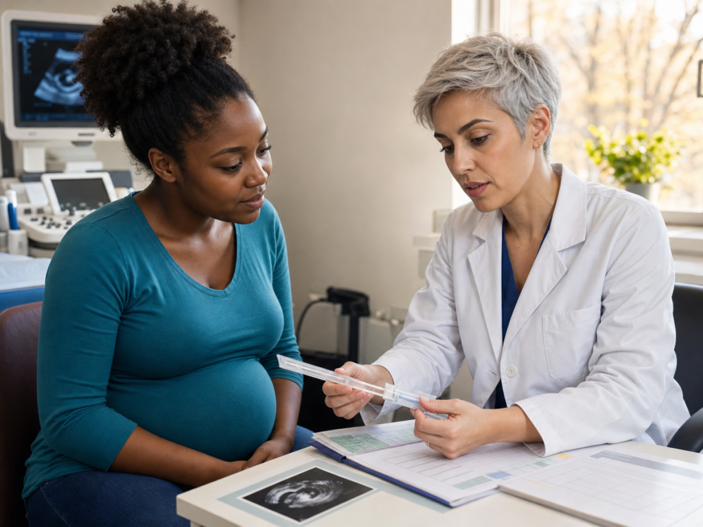 Group B strep test and when testing is done