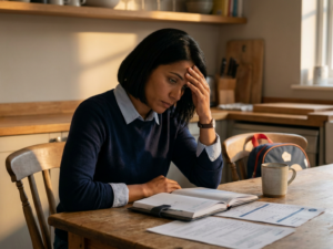Recognizing stress and emotional load parenting