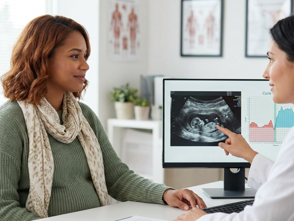 Pregnancy with PCOS and endometriosis