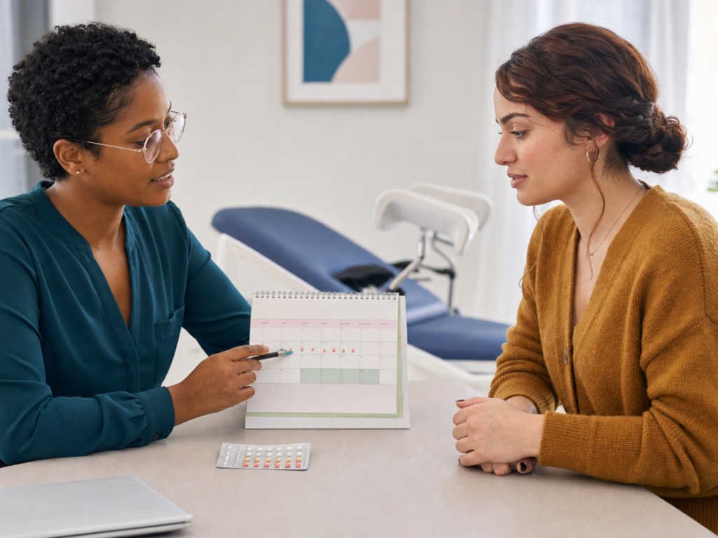 Stopping birth control safely