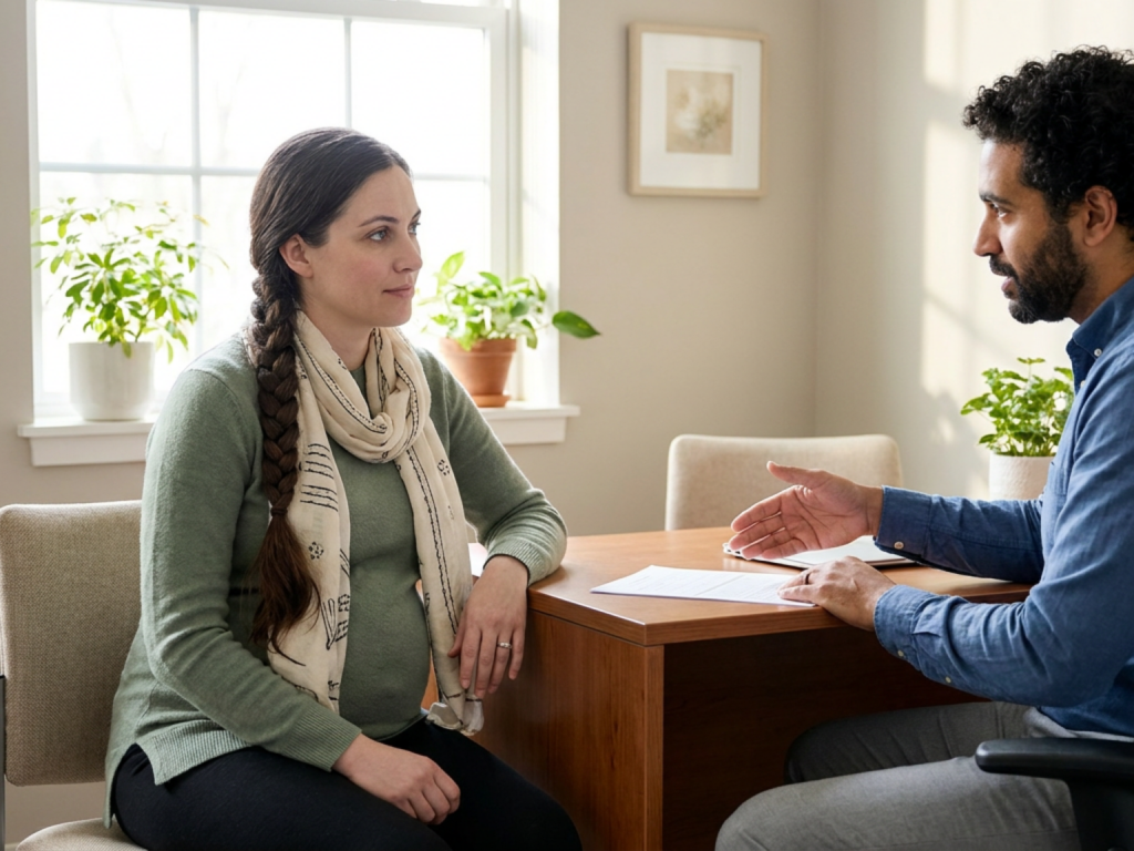 Obsessive thoughts and constant checking behavior during pregnancy