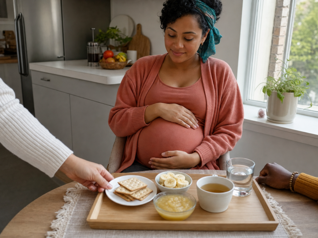 Eating for nausea and morning sickness management