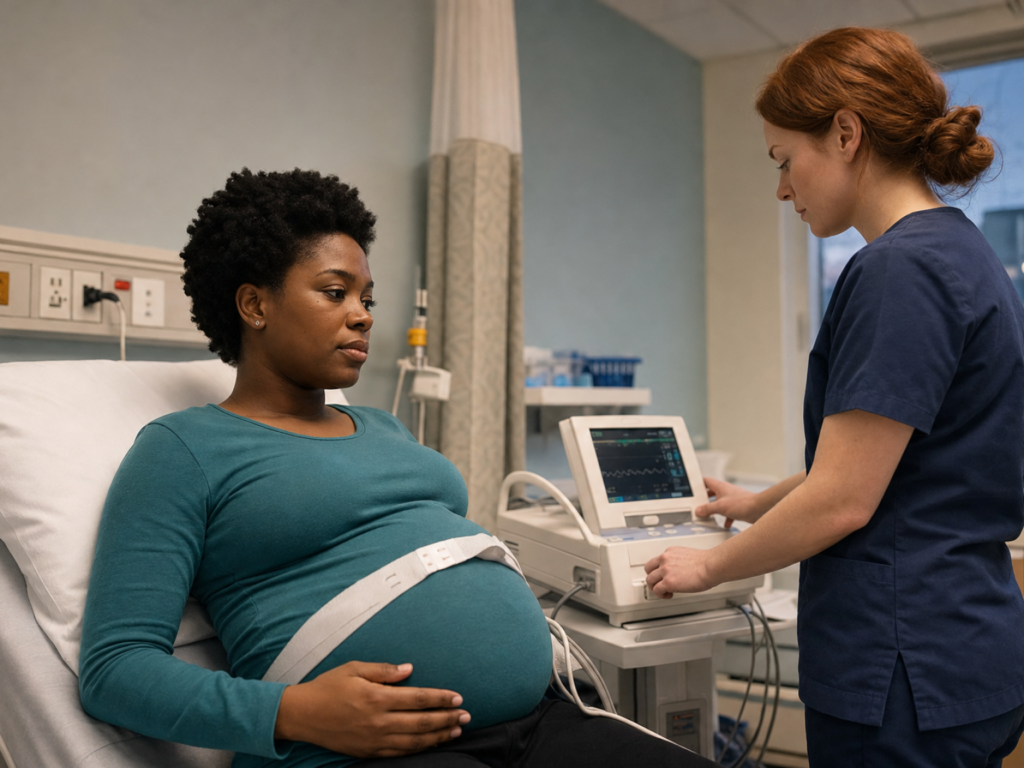Bleeding in third trimester and emergency warning signs