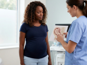 Belly shape carrying low and carrying high gender myths