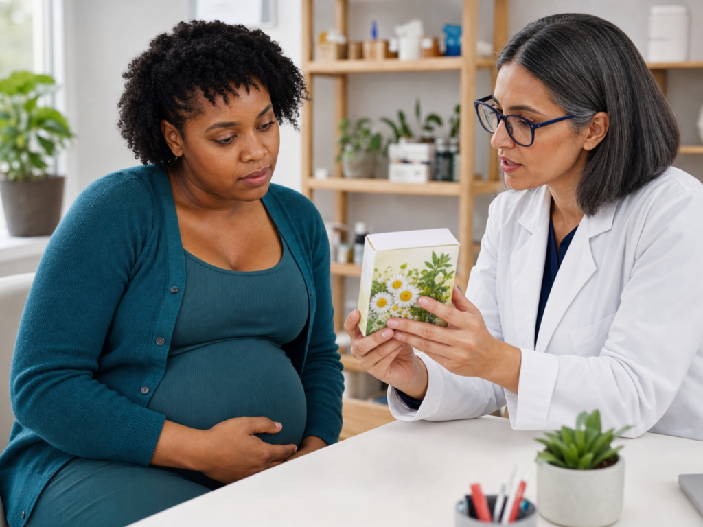 Herbal teas and pregnancy risks