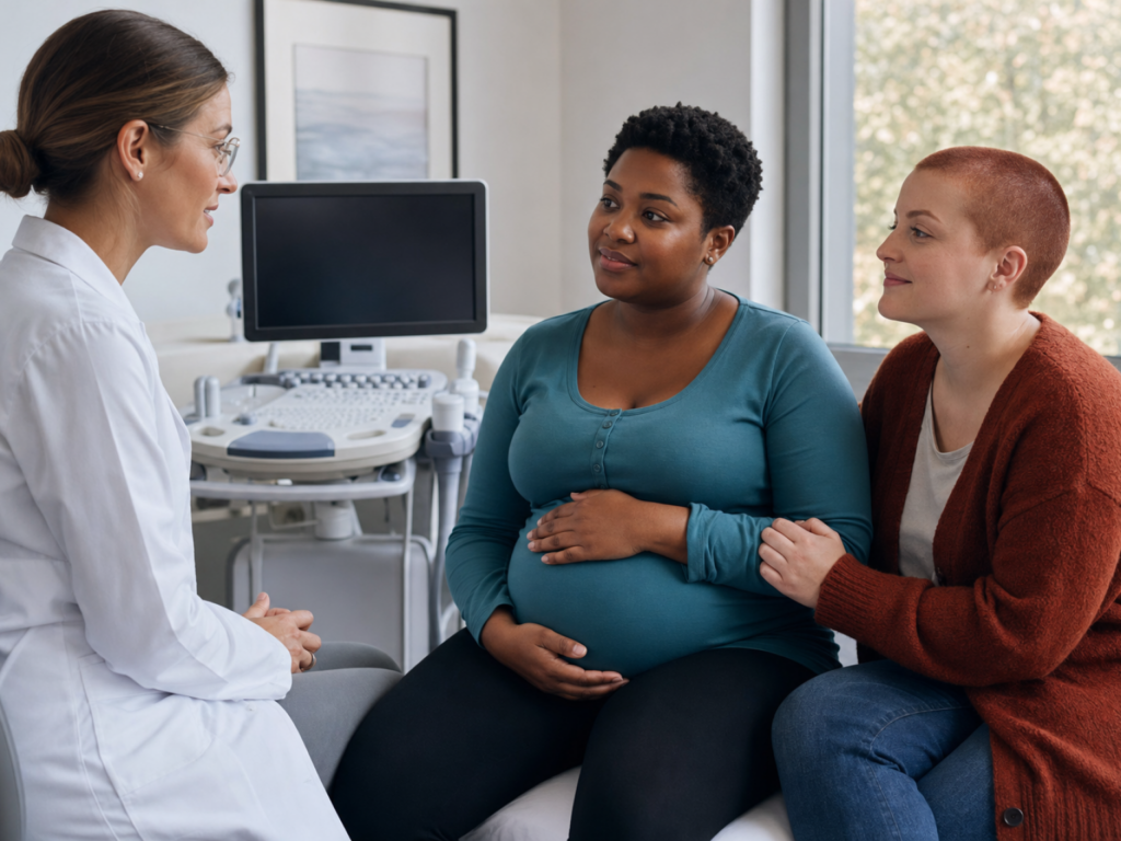 Amniocentesis procedure risks and recovery