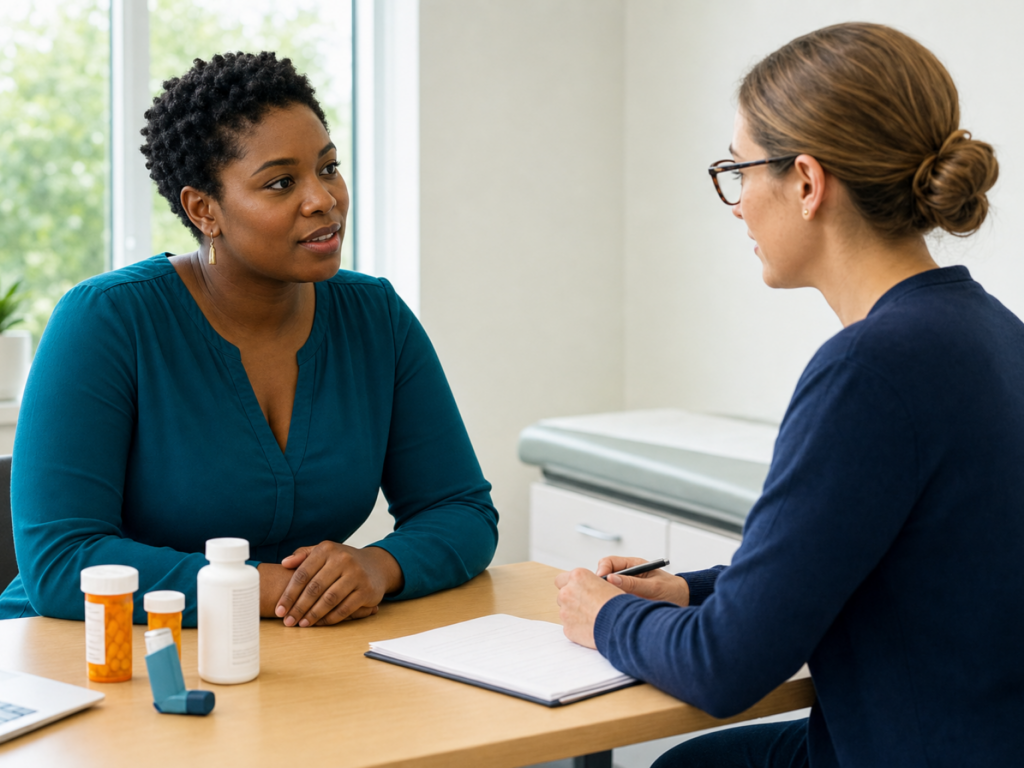 Medication review before pregnancy