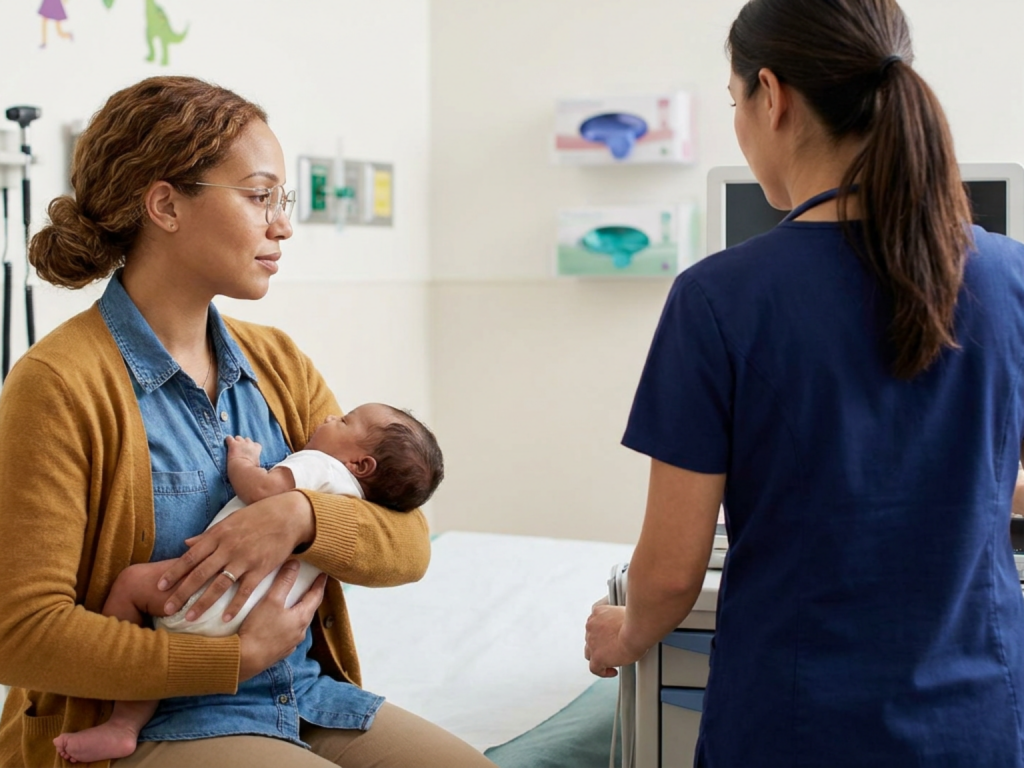When allergy is emergency baby