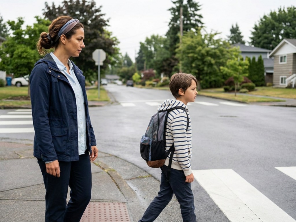 Encouraging independence by age parenting