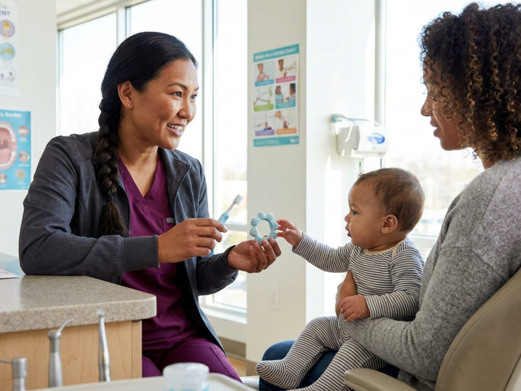 What is normal teething schedule