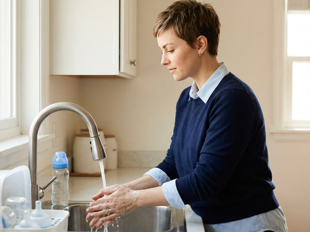 Under-cleaning baby risks