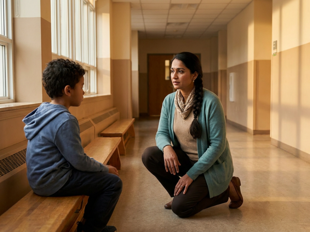 What to say when child is upset and help them express themselves