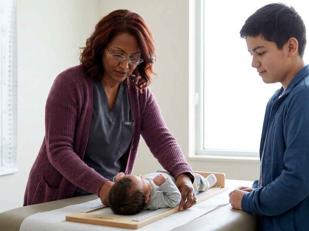 How pediatricians track growth