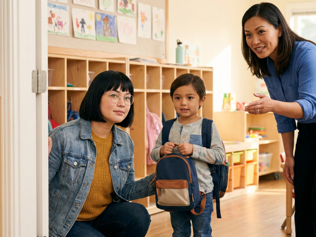 Transition from preschool to school age parenting