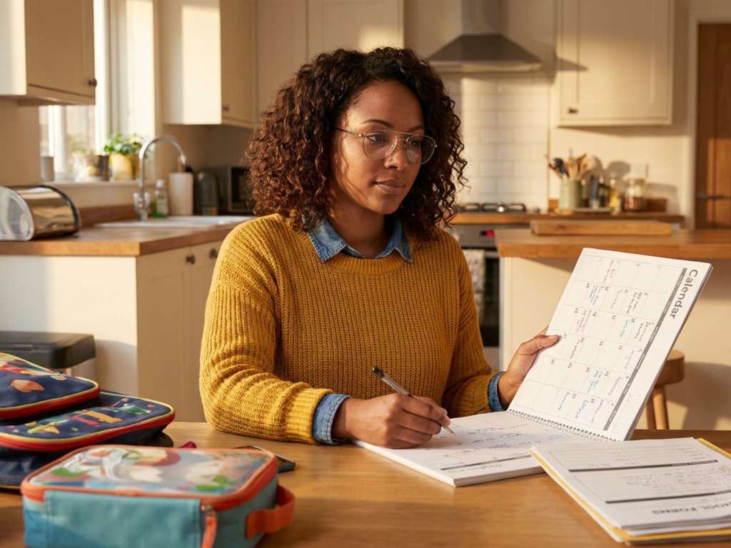 Managing daily schedule and prioritizing tasks parents