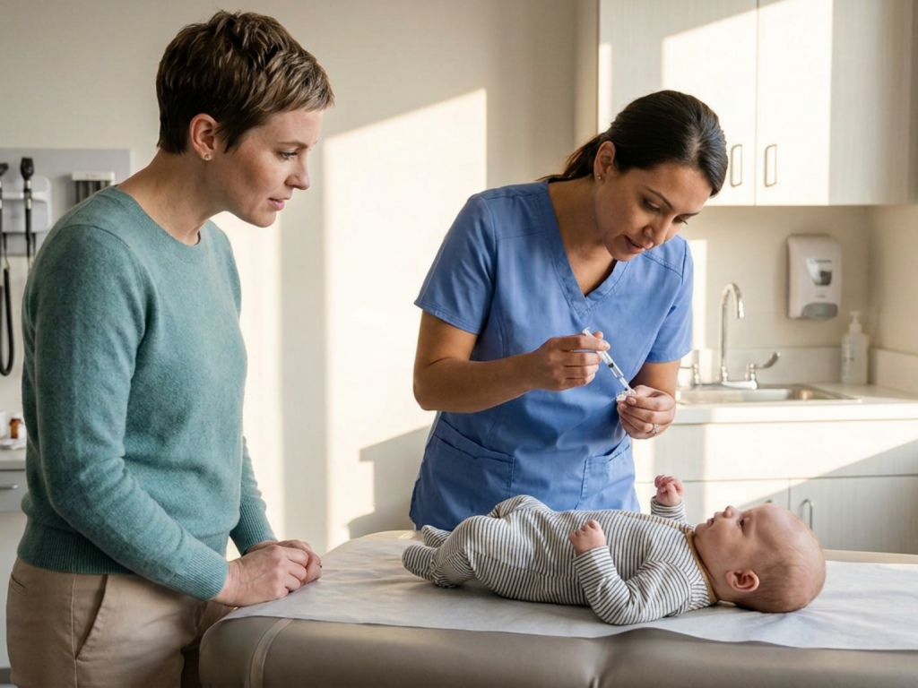 Baby vaccination schedule US explained