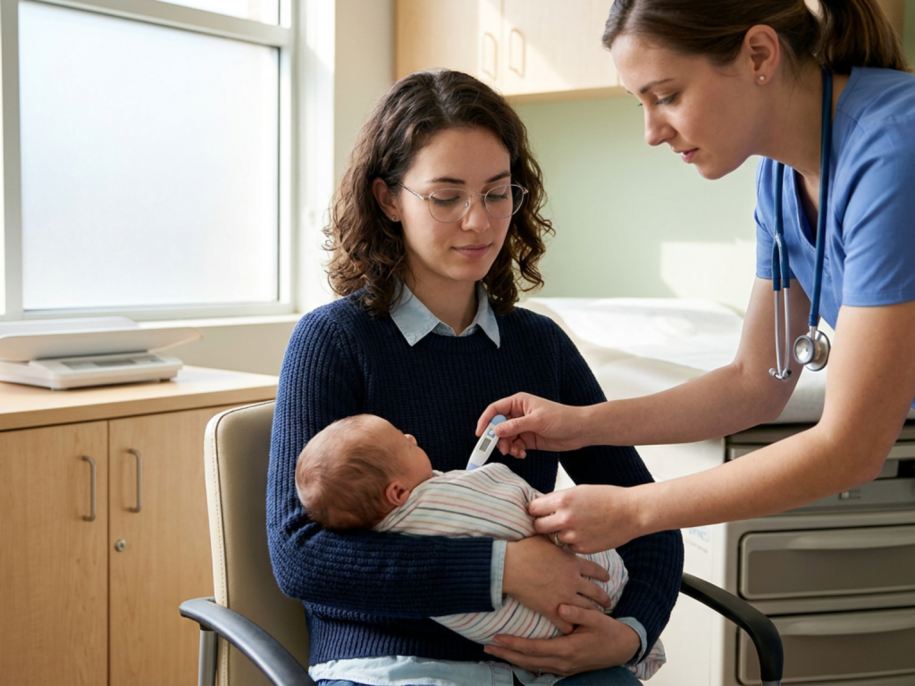 What to do when baby has fever