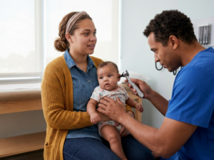 Ear infection vs teething confusion