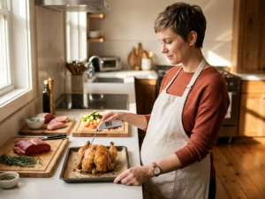Safe cooking temperatures and iron-rich meat sources