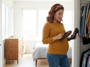 Clothing and high heels safety during pregnancy