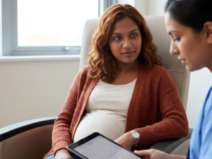 How contraction timing changes over labor