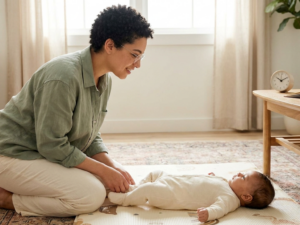 3 month baby routine example