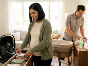 Preparing home for baby arrival
