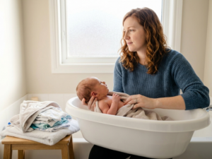 How long baby bath should last