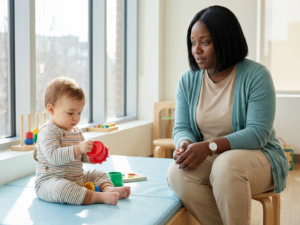 Object fascination in babies
