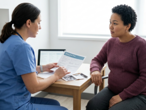 Starting care late and adjusting care in pregnancy