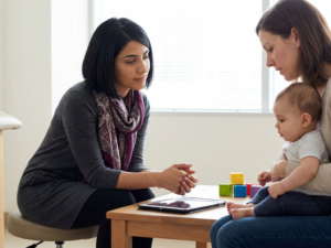 Screen Exposure and Baby Development