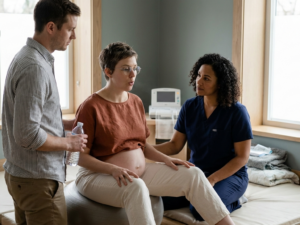 Mind-body techniques and staying calm during labor