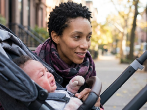 Crying in the Stroller