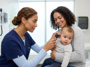 Ear infection in babies signs