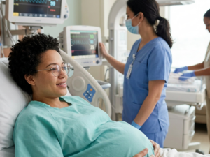 What happens if baby is in distress and management