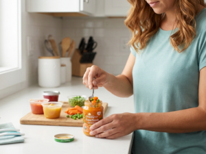Store-bought vs homemade baby food