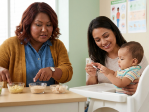 First foods for baby in the US