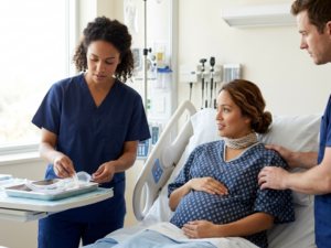 Step-by-step assisted birth overview