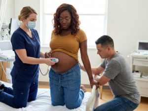 Assisted delivery and baby positioning