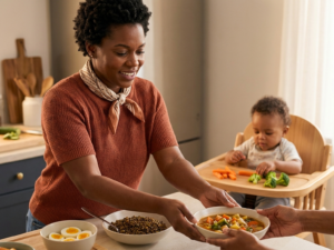 Family Meals With a Baby Under One