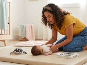 Activities to encourage baby milestones