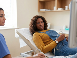Placental calcification and aging