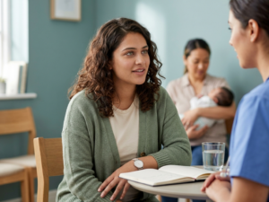 Managing stress with baby care