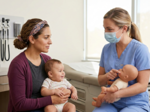 Teething symptoms in babies