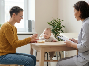 Baby refuses solid food what to do