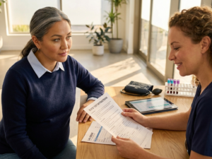 Patient preparation for medical tests